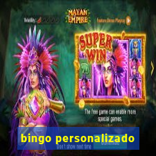 bingo personalizado